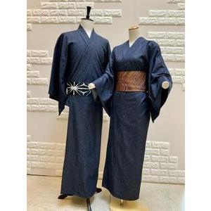 ふるさと納税 denimアウターきもの（メンズサイズL） 富山県氷見市の画像
