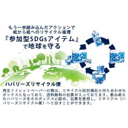ふるさと納税 HAVARY’S（ハバリーズ）紙パックナチュラルウォーター【セット販売】330ml×12本＆再生トイレットペーパー12ロール入りリサイ.. 佐賀県鹿島市 