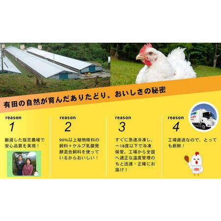 ふるさと納税 【6回定期便 総計14.4kg】 ありたどり 熟成むね肉 計2.4kg (300g×8パック) 6回 定期便 鶏肉 むね肉 ムネ肉 胸肉 小分け 真空.. 佐賀県有田町の画像