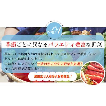 ふるさと納税 旬の定番野菜セット 使いやすい野菜を厳選 7?8品目 詰め合わせ / 季節 旬 春野菜 夏野菜 秋野菜 / 大村市 / 古瀬青果[ACBD002] 長崎県大村市｜furunavi｜04