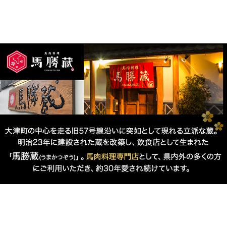ふるさと納税 馬ホルモンの味噌煮込み 600g 200g×3 馬勝蔵 《30日以内に出荷予定(土日祝除く)》熊本県 大津 馬肉 ホルモン 味噌煮 みそ お.. 熊本県大津町の画像