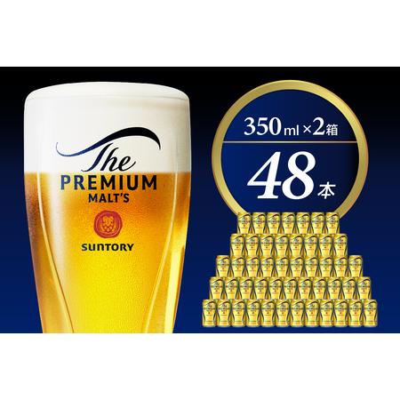 ふるさと納税 [2箱セット]ビール ザ・プレミアムモルツ [神泡] プレモル 350ml × 24本(2箱) ※沖縄・離島配送不可 群馬県千代田町