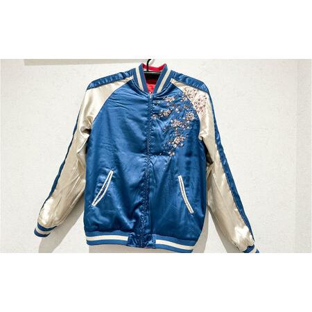 ふるさと納税 横須賀一番リバーシブルスカジャン　サイズはS・M・L・XL・XXL 服 おしゃれ かっこいい ヴィンテージ 刺繍 リバーシブル 横須.. 神奈川県横須賀市の画像