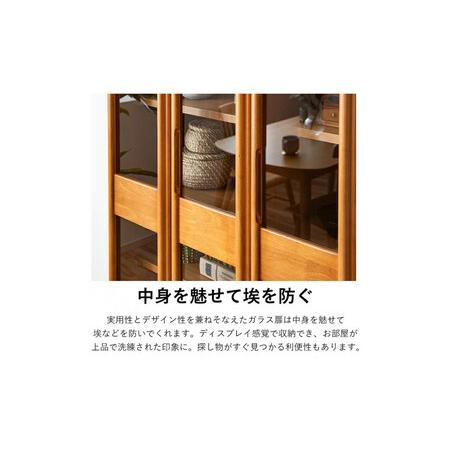 ふるさと納税 書棚 本棚 幅90cm 大きめ コレクション収納 DVD収納 木製家具 多目的ボード ブラウン 福岡県大川市