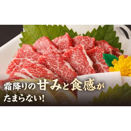 ふるさと納税 【12回定期便】霜降り馬刺し 計200g（2pc）＋タレ小【馬刺しの郷 民守】 特産品 霜降り 馬刺し タレ付き 特産  [ZBL096] 熊本県山鹿市の画像