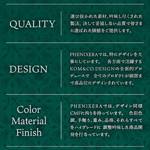 ふるさと納税 PHENIXERA WALLET　翔舞　二つ折り財布　黒 山梨県上野原市の画像