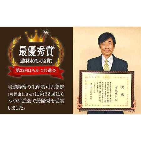 ふるさと納税 美濃蜂蜜 百花蜜 600g ディスペンサー 付き ギフトセット 【マンモスハウス合同会社】 はちみつ 非加熱 国産[TEW008] 岐阜県多治見市の画像