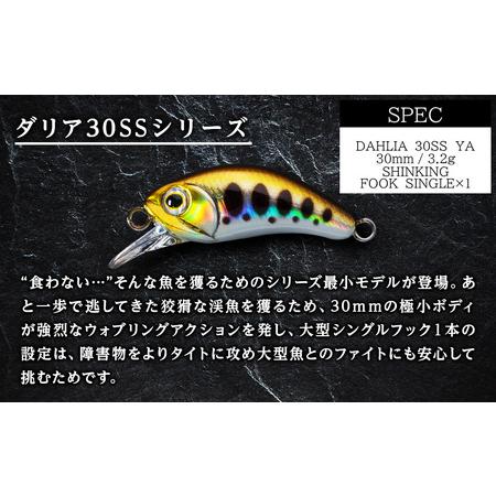ふるさと納税 小規模渓流向け釣りルアー「千歳市ママチ川Dセット