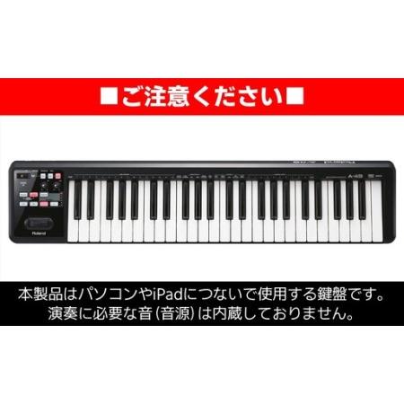 ふるさと納税 【Roland】MIDI キーボード コントローラー A-49-BK【配送不可：離島】 雑貨 日用品  静岡県浜松市の画像