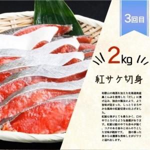 ふるさと納税 【毎月定期便】魚鶴商店が選ぶ人気お魚B(サバフィレ・うなぎ蒲焼・紅鮭切身)全3回【配送不可地域：離島】【4001354】 和歌山県日高町の画像