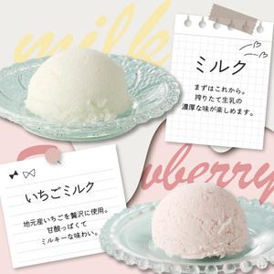 ふるさと納税 松本牧場アイス定期便（500ml×4個×2回）／ ジェラート アイスクリーム【Z064】 佐賀県玄海町の画像