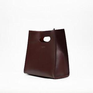 ふるさと納税 【レザーショッパー】Kurite shopper　カラー：Wine【かばん ファッション 人気 おすすめ 】 栃木県栃木市の画像