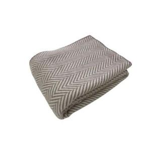 ふるさと納税 【ブラウン】ウール毛布 （毛羽部分） シングル 140x200cm ブラウン WOOL-1 BR 和歌山県和歌山市の画像