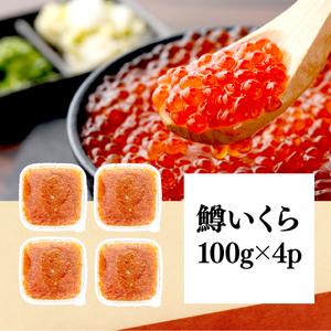 ふるさと納税 いくら醤油漬け 400g（100g×4P） C-695 佐賀県上峰町の画像