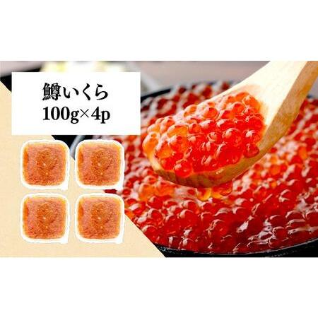 ふるさと納税 いくら醤油漬け 400g（100g×4P） C-695 佐賀県上峰町の画像