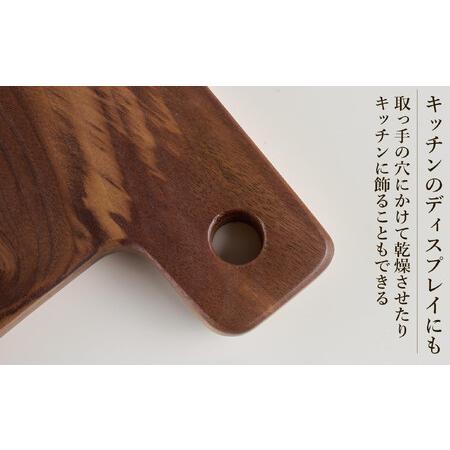 ふるさと納税 カッティングボード　木製　まな板　ウォールナット　トレー　皿　プレート 福岡県大川市_4