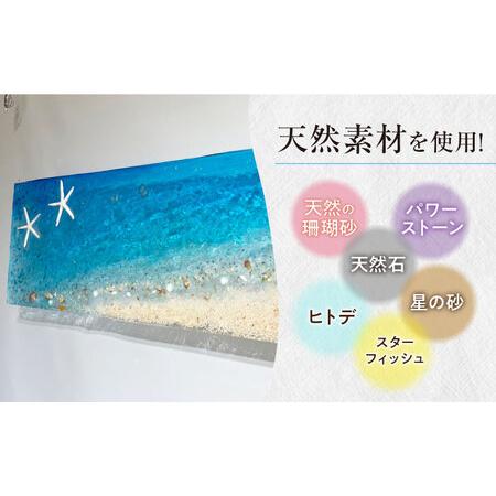 ふるさと納税 インテリア 【世界に一つだけの飾れる海】ブルーシーロングビーチ＜Studio KAI＞ [CDH028] 長崎 西海 インテリア パネル おしゃれ.. 長崎県西海市_2