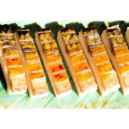 ふるさと納税 焼きさば寿司（10切れ×２本）１本330g〜350g 【R00830】 高知県土佐清水市の画像