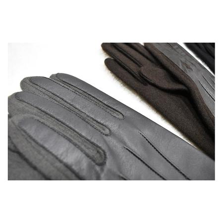 ふるさと納税 カシミヤ100％　メンズグローブ ブラウン 香川県東かがわ市 