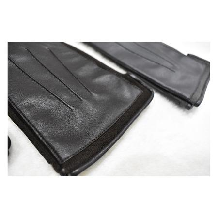 ふるさと納税 カシミヤ100％　メンズグローブ ブラウン 香川県東かがわ市 