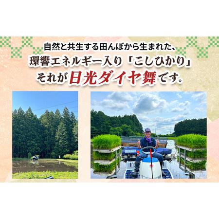 ふるさと納税 [数量限定／令和7年度米] こしひかり《日光ダイヤ舞／白米20kg (5kg×4袋)》 [0931] 栃木県日光市の画像