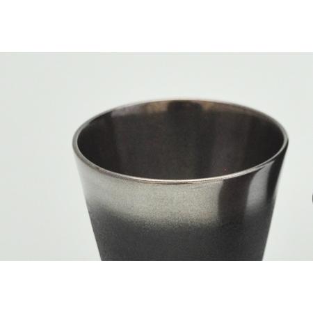 ふるさと納税 川連漆器 銀彩ぐい呑み（大） 漆器 漆器 【漆工房 攝津】[C3-6301] 秋田県湯沢市_1