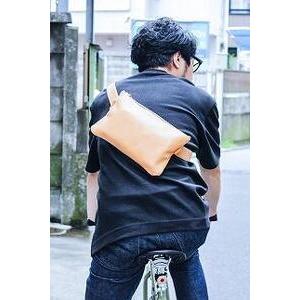 ふるさと納税 【minca】 全4色 栃木レザーのボディバッグ /チョコ【小物 ファッション 人気 おすすめ 】 栃木県栃木市の画像