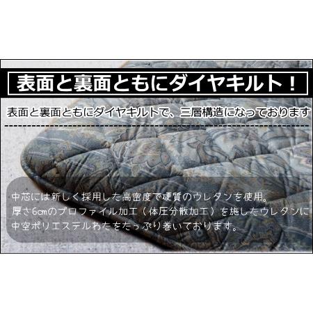 ふるさと納税 【高級ホテル仕様】敷布団 シングル 体圧分散 プロファイル多層極厚 敷布団 ブルー 岐阜県大垣市_3