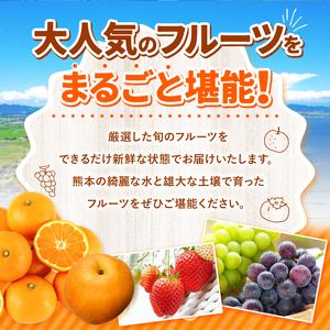 ふるさと納税 【 定期便 7回 】【フルーツ定期便】 高評価 果物 フルーツ 選べる発送回数 （いちご みかん 不知火 スイカ ぶどう メロン シャイ.. 熊本県玉名市_1