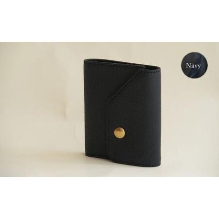 ふるさと納税 FACE-C　【数量限定】革のカシミヤ　国産野生鹿革を使用した三つ折り財布 ファッション 小物 コンパクト 軽量 しなやかなさ ヴィン.. 東京都墨田区の画像