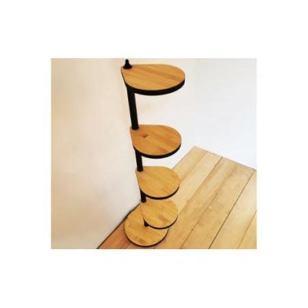 ふるさと納税 しずくのスタンドシェルフ 4段タイプ ナチュラル（天然木／完成品） [0966] 大阪府守口市_1