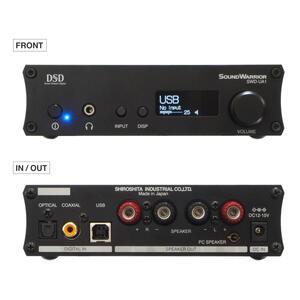 ふるさと納税 デジタルアンプ SOUND WARRIOR USB DAC内蔵 プリメインアンプ SWD-UA1-SD アンプ 家電 長野県上田市の画像