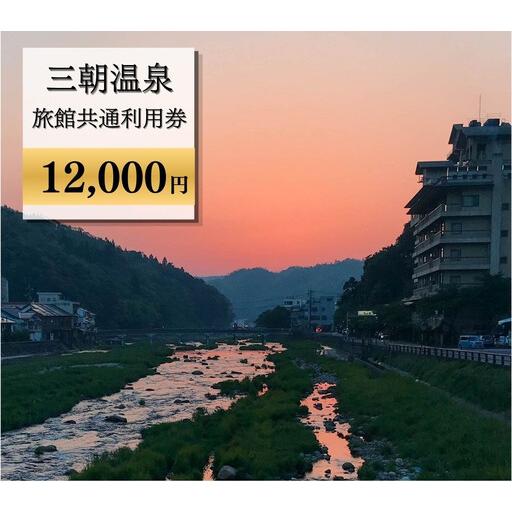 ふるさと納税 三朝温泉旅館共通利用券D（12000円分） 鳥取県三朝町 