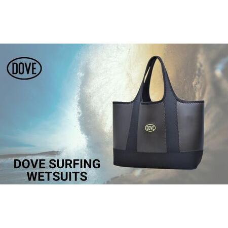 ふるさと納税 トートバッグ ブラックスキン×ブラック ダブサーフィング