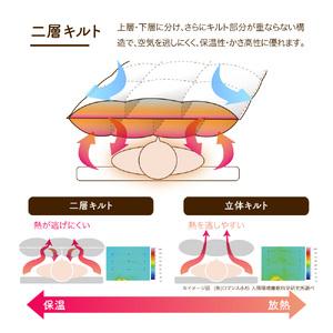 ふるさと納税 【老舗寝具メーカーロマンス小杉監修】羽毛の宝石「アイダーダウン」と上質なマザーグースを組み合わせた二層式羽毛掛けふとん.. 山梨県富士吉田市｜furunavi｜04