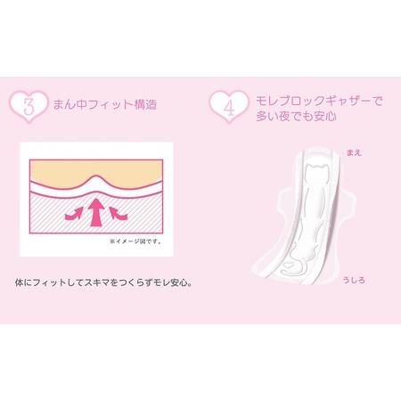 ふるさと納税 ソフィ センターイン ハッピーキャッチ 多い夜用 18枚 ×9 香川県観音寺市｜furunavi｜05