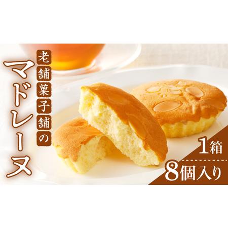 ふるさと納税 老舗菓子舗のマドレーヌ計8個[焼き菓子 スイーツ 詰め合わせ 洋菓子]_T035-001[人気 ギフト マドレーヌ 贈り物 マドレーヌ お土.. 宮崎県都農町