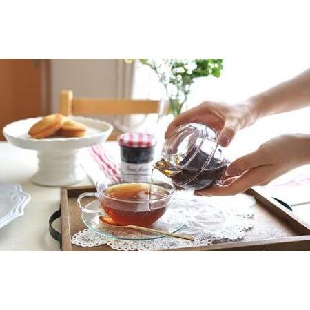 ふるさと納税 透明丸形ティーポット 茶鈴 Tea−rin ／ 150ml