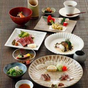 ふるさと納税 東京・有楽町で味わう坐来大分 最上級コース料理「坐来」ペアチケット 大分県由布市_2