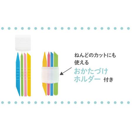 ふるさと納税 ねんど板＆ねんどべラセット（ブルー） 雑貨 日用品 文房具 ねんど遊び 玩具 岐阜県美濃市_2