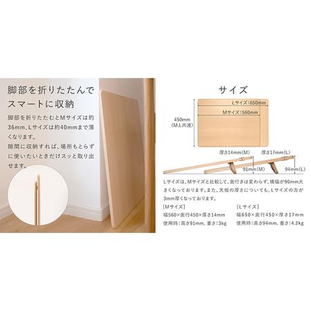 バランスイージー 椅子 カバー付き イージーライティングボード M 