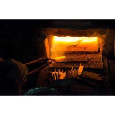 ふるさと納税 CA057-3 そろそろ、一生ものの道具を 手打ち包丁(菜切包丁) 長崎県島原市の画像