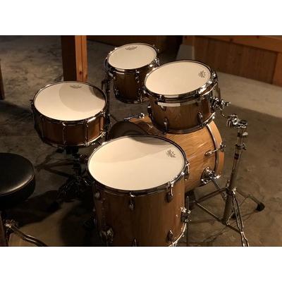 ふるさと納税 【高島屋選定品】＜koikedrums＞ 栗の木 ドラムセット F4N-0593 岐阜県中津川市の画像