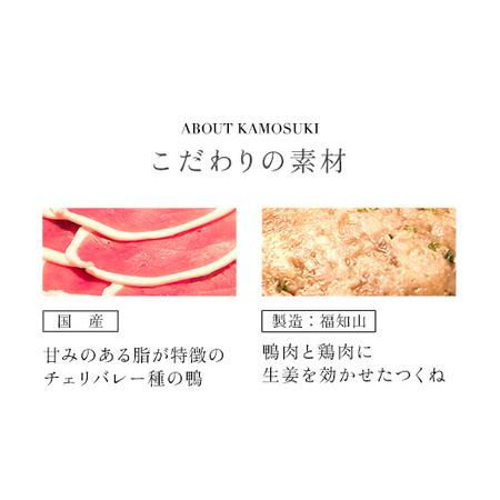 ふるさと納税 福知山名物 鴨すき 鴨肉と鴨団子セット (5人前) ふるさと納税 福知山市 鳥名子 とりなご 鴨鍋 鴨 かも かもなべ 鍋 鍋セット 人.. 京都府福知山市_1