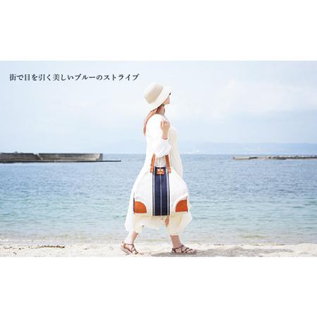 ふるさと納税 【BAGGYPORT】バギーポート・20オンスヘリンボーン帆布ビッグトート - 爽やかさが際立つ。オトナのための特別なトートバッグ 大阪府東大阪市の画像