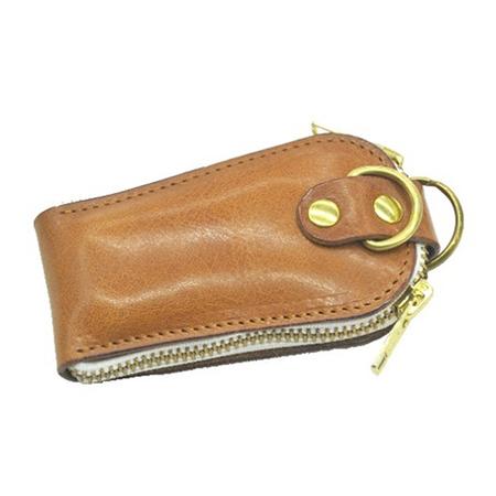 ふるさと納税 革工房Manly ローテーションキーケース キャメル ファッション アクセサリー ファッション小物 岡山県里庄町_2