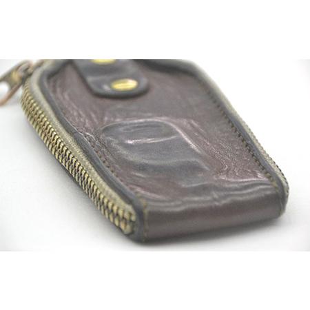 ふるさと納税 革工房Manly ローテーションキーケース キャメル ファッション アクセサリー ファッション小物 岡山県里庄町_3