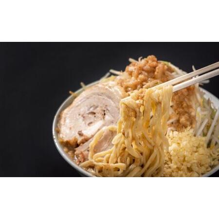 ふるさと納税 ラーメン：4食セット お取り寄せ 「二郎系 ラーメン」 醤油とんこつ 福島県郡山市｜furunavi｜04