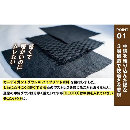 ふるさと納税 【CLOTO】クロト 生地織り130年の挑戦。ふわっと軽く、洗える3層ジャケット。 [F-052002] 福井県勝山市_1