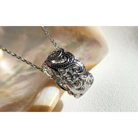 ふるさと納税 ジュエリー ハワイアンジュエリー　シルバー マリンリング兼ペンダント 島根県松江市/アーティストリー&アイ合同会社[ALFK002].. 島根県松江市_2